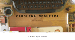 Desktop Screenshot of carolinanogueira.com